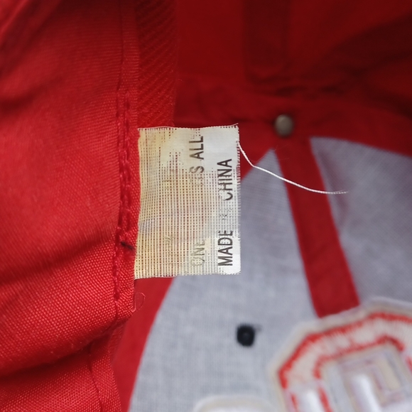 The Ohio State University adjustable baseball cap Block O vintage cap listing #2 - Picture 6 of 17